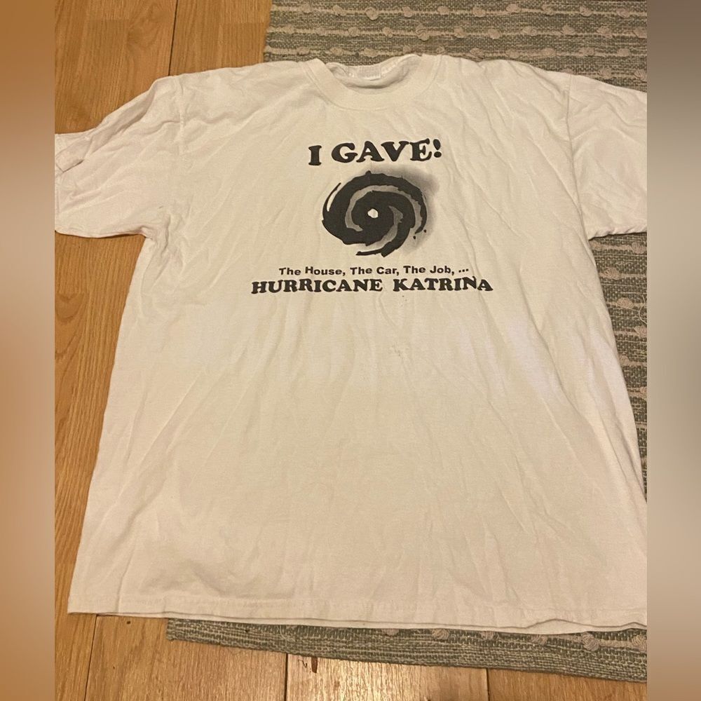 New Orleans Hurricane Katrina t shirt 2XL g03